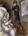 Bendición de Efraín y Manasés contemporáneo Marc Chagall